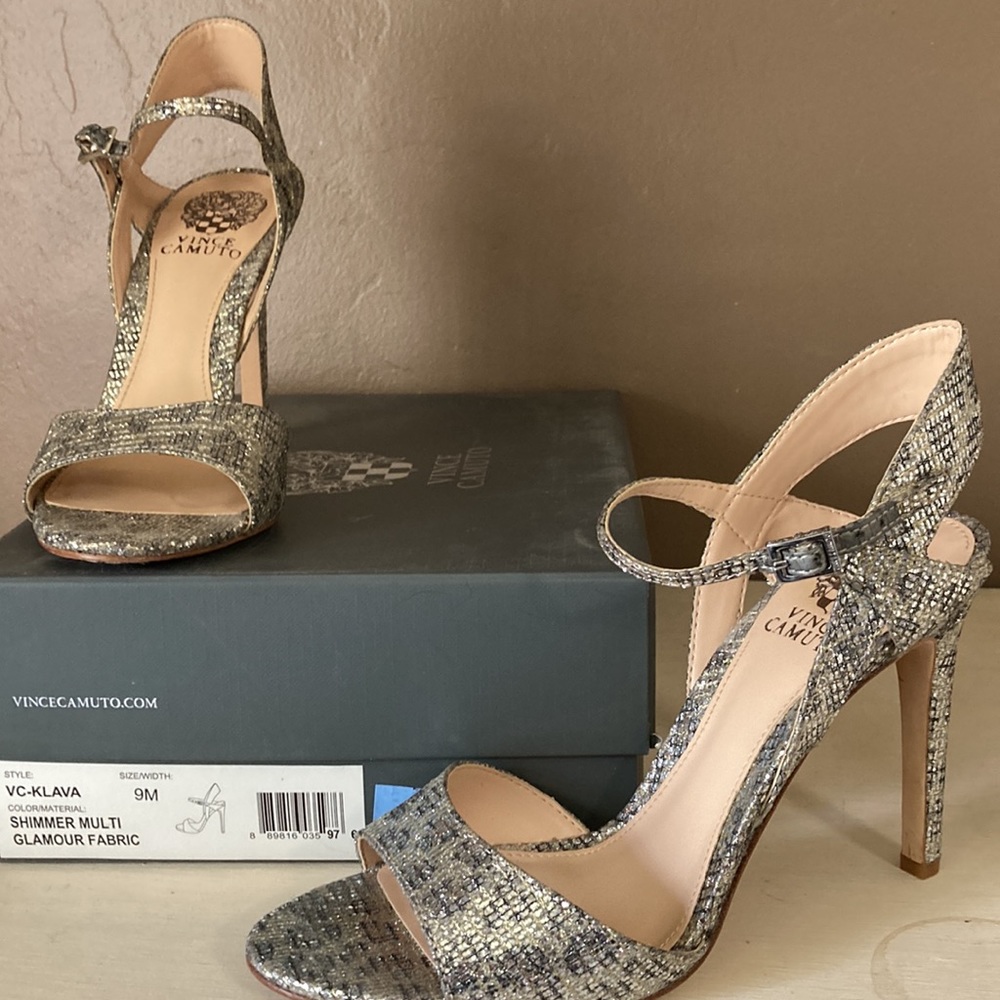 Vince Camuto Shimmer Multi Heels